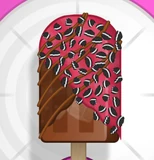 Evelyn's regular order in Papa's Paleteria To Go!