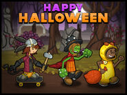 Halloween Poster 2012 (Featuring Scooter, Mitch, and Sasha)