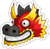 Dragon Head Sticker