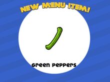 Unlocking green peppers