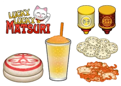 Cluckeria Lucky Lucky Matsuri Holiday Ingredients