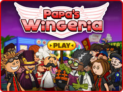 Papa's Wingeria - Papa Louie Jogos em Jogos na Internet