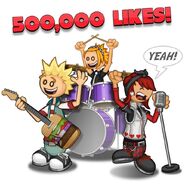 500K Facebook