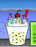 Maggie's order in Papa's Freezeria
