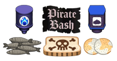 Pirate Bash Holiday Ingredients - Cheeseria To Go