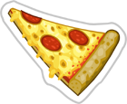 Pizza Slice Sticker