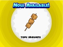 Unlocking tofu skewers