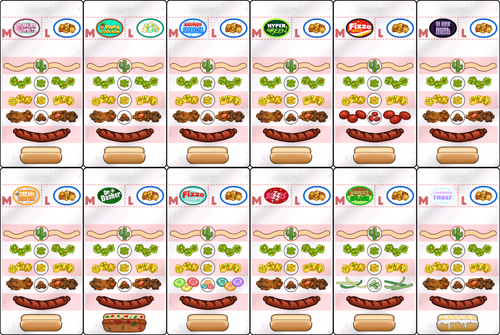 Papa's Hot Doggeria HD - All Halloween Toppings Unlocked 