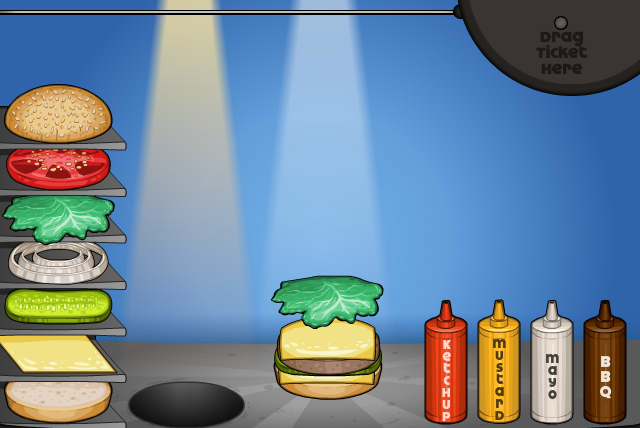 Papa's Burgeria: Unlocking Matt (Rank 15, Burger Stacker) Sushiria