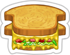 Grilled Cheese Sandwich Sticker