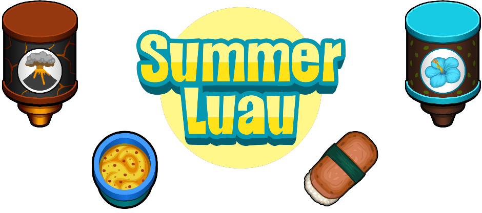 Papa's Donuteria To Go! - 10th Holiday : Summer Luau 