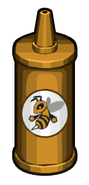 A Hiveguard on the logo of Honey Mustard