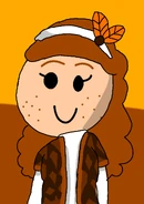 Sienna (Orange and Brown Background)