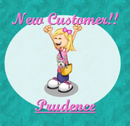 Prudence's new look