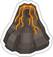 Volcano Gala's sticker