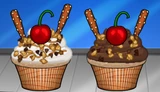 Little Edoardo's order during Baseball Season in Papa's Cupcakeria