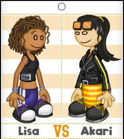 Lisa vs. Akari