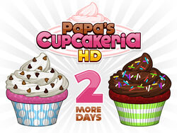 Papa's Cupcakeria HD: Day 12!! I just bought this like 2 hours ago 😋