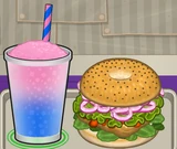 Amy's regular order in Papa's Cluckeria To Go!