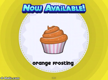 Papa's Cupcakeria - Orange Frosting