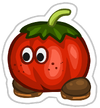 Red Tomato Sticker