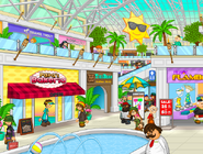 Whiskview Mall during Summer Luau.