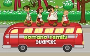 The Romano Family Quartet parade float (until Papa's Hot Doggeria HD)