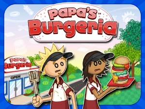 Papa's Burgeria HD Apple 2012 promotional screenshot 1