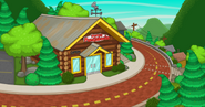 Pancakeria's updated landscape in Pancakeria HD/To Go!