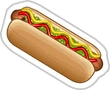 Hot Dog Sticker