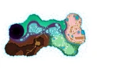 A map of Munchmore in Papa Louie 3