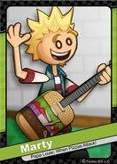 Marty, the lead guitarist