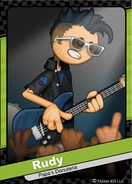 Rudy, the bass guitarist