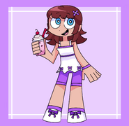 Penny in the PSG artstyle (by Quppty)