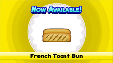 French Toast Bun