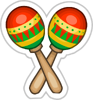 Maracas Sticker
