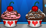 Scarlett's regular order in Papa's Cupcakeria HD