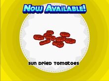 Unlocking sun dried tomatoes