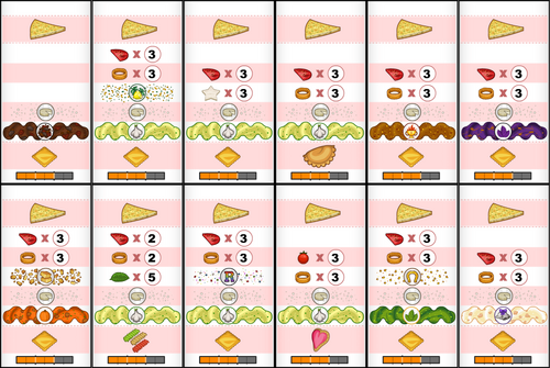 Papa's Sushiria - Sticker 083 - Get the Tables! 