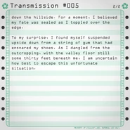 Transmission #005 (2/2)