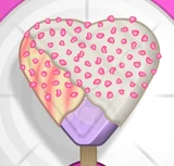 Duke Gotcha's order during Valentine's Day in Papa's Paleteria To Go!