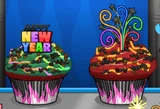 Little Edoardo's order during New Year in Papa's Cupcakeria HD