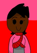 Clair (Red and Pink Background)