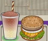 Taylor's regular order in Papa's Cluckeria To Go!