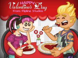 Papa's Bakeria To Go! Episode 4: All Valentine's Day toppings