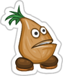 Brown Onion Sticker