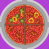 Maggie's order during Cinco de Mayo in Papa's Pizzeria HD