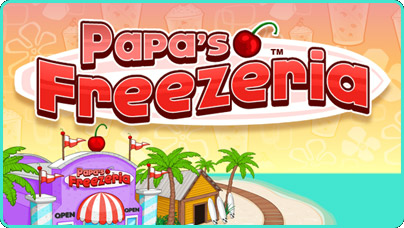 Logo for Papa's Freezeria by BasedBall