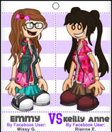 Emmy vs Keilly Anne