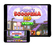 Papa's Scooperia HD Gameplay 